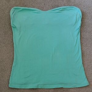 Wet Seal Aqua Strapless Camisole